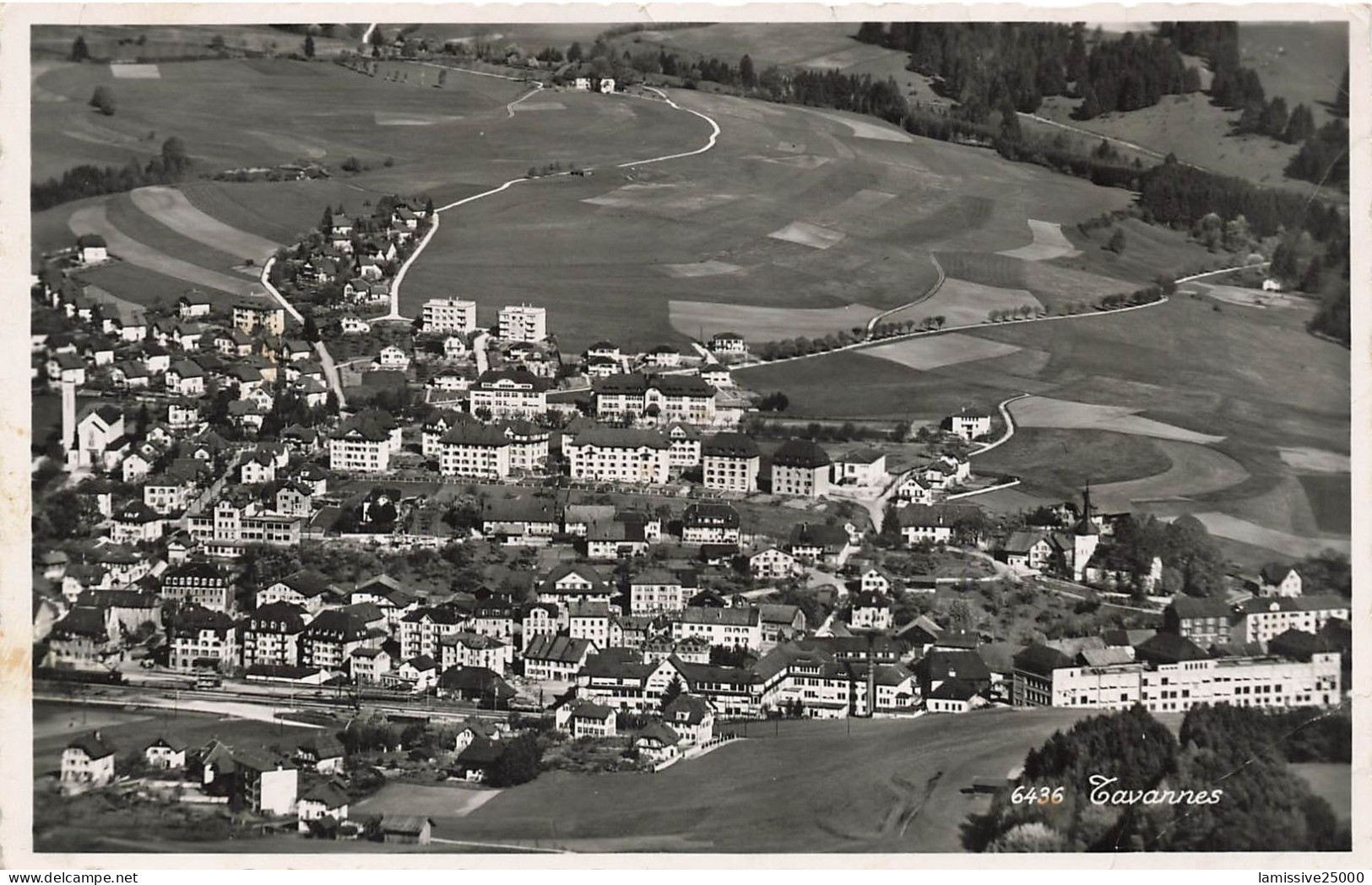 SUISSE tavannes vue générale