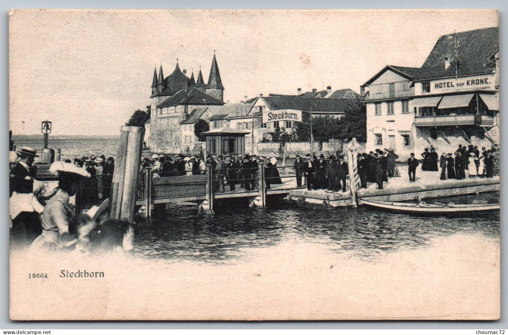 (Suisse) Thurgovie 001, Steckborn, Wehrli AG 19664, Hoel zur Krone