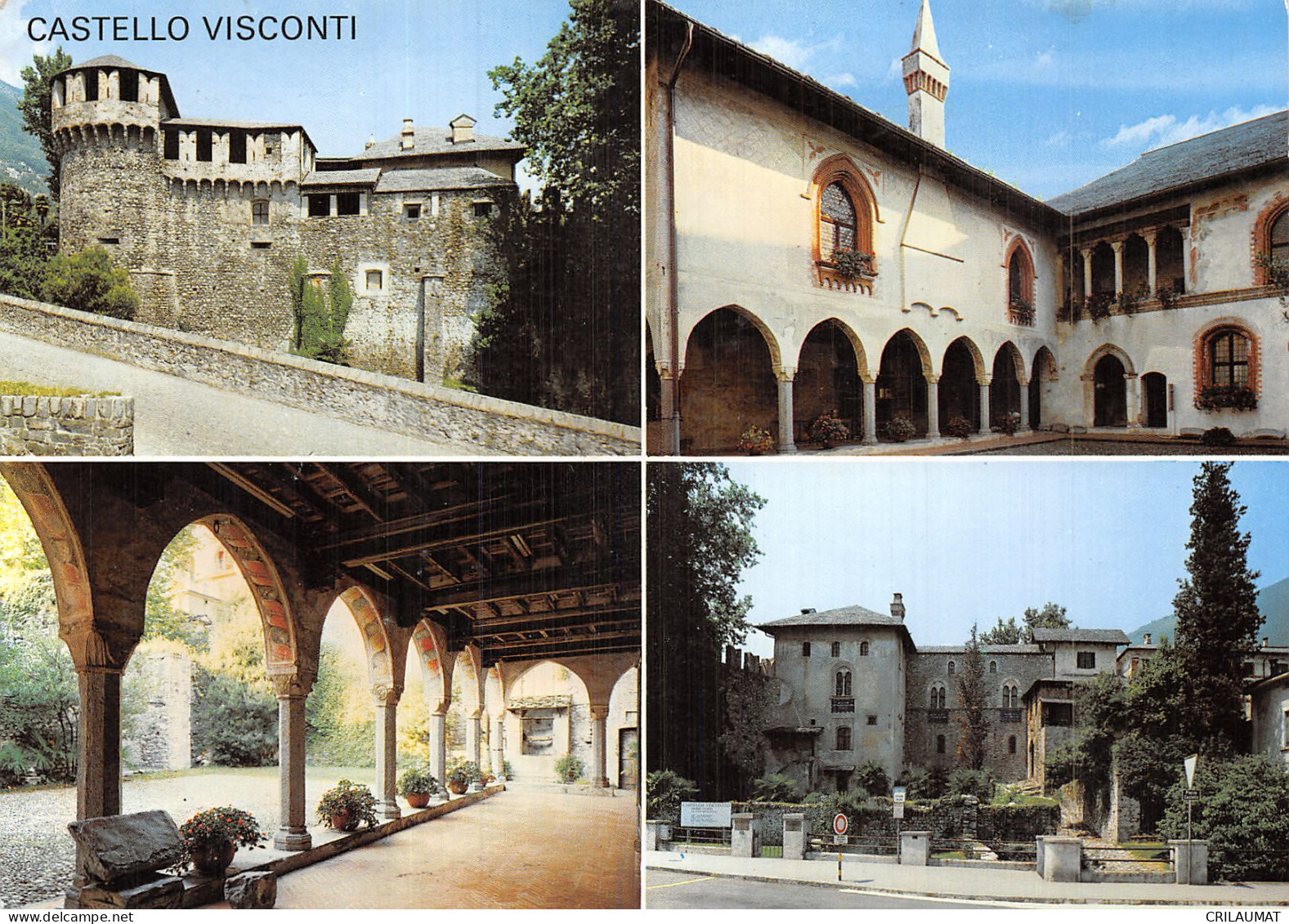 SUISSE TI TESSIN LOCARNO CASTELLO VISCONTI