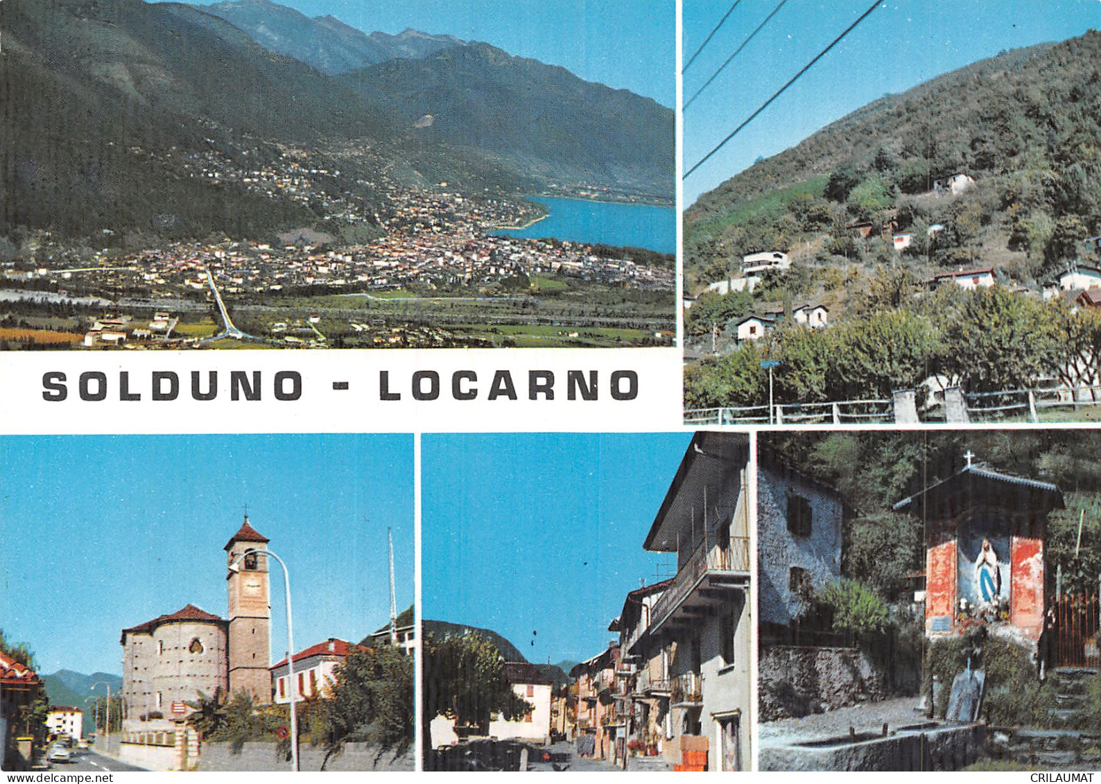 SUISSE TI TESSIN SOLDUNO LOCARNO