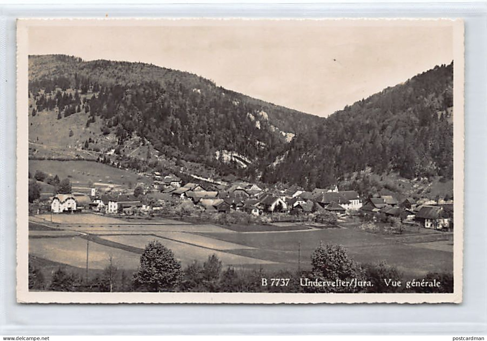 Suisse - UNDERVELIER (JU) Vue Générale - Ed. R. Aliimann