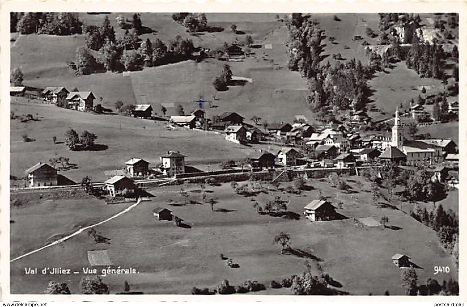 Suisse - VAL D'ILLIEZ (VS) Vue générale - Ed. Perrochet 9410