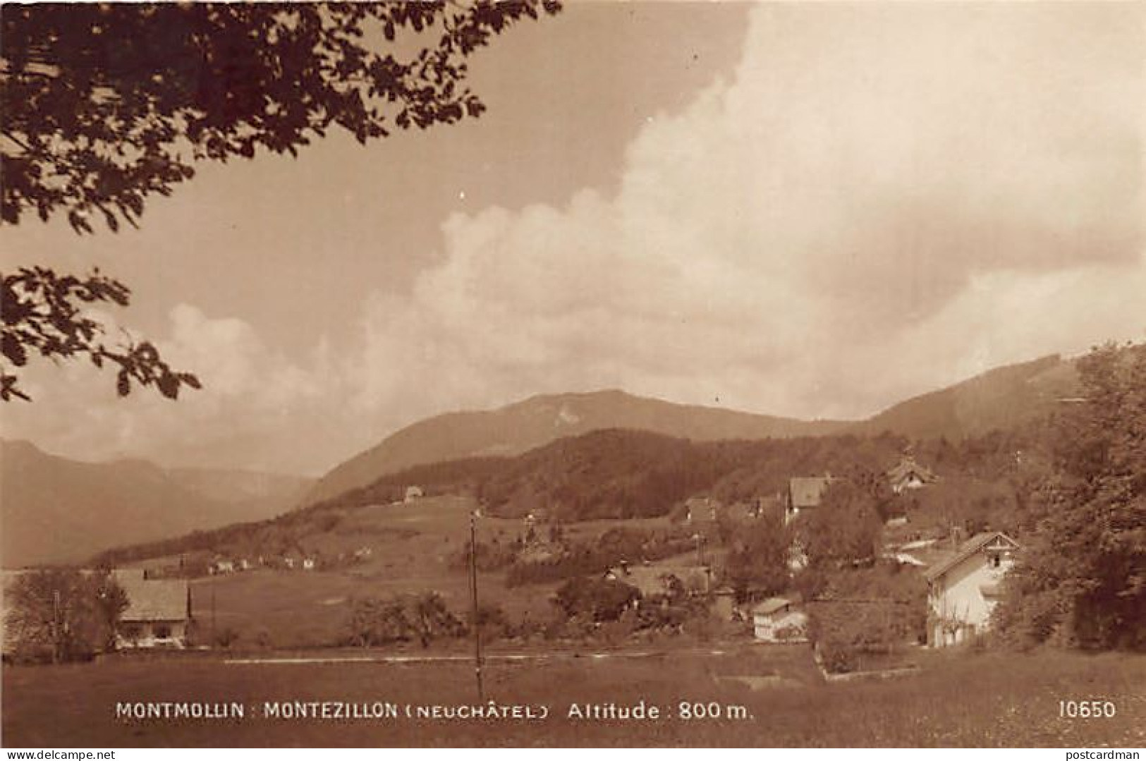 Suisse - VAL-DE-RUZ (NE) Montmollin - Montezillon - Ed. Perrochet-Matile 10650
