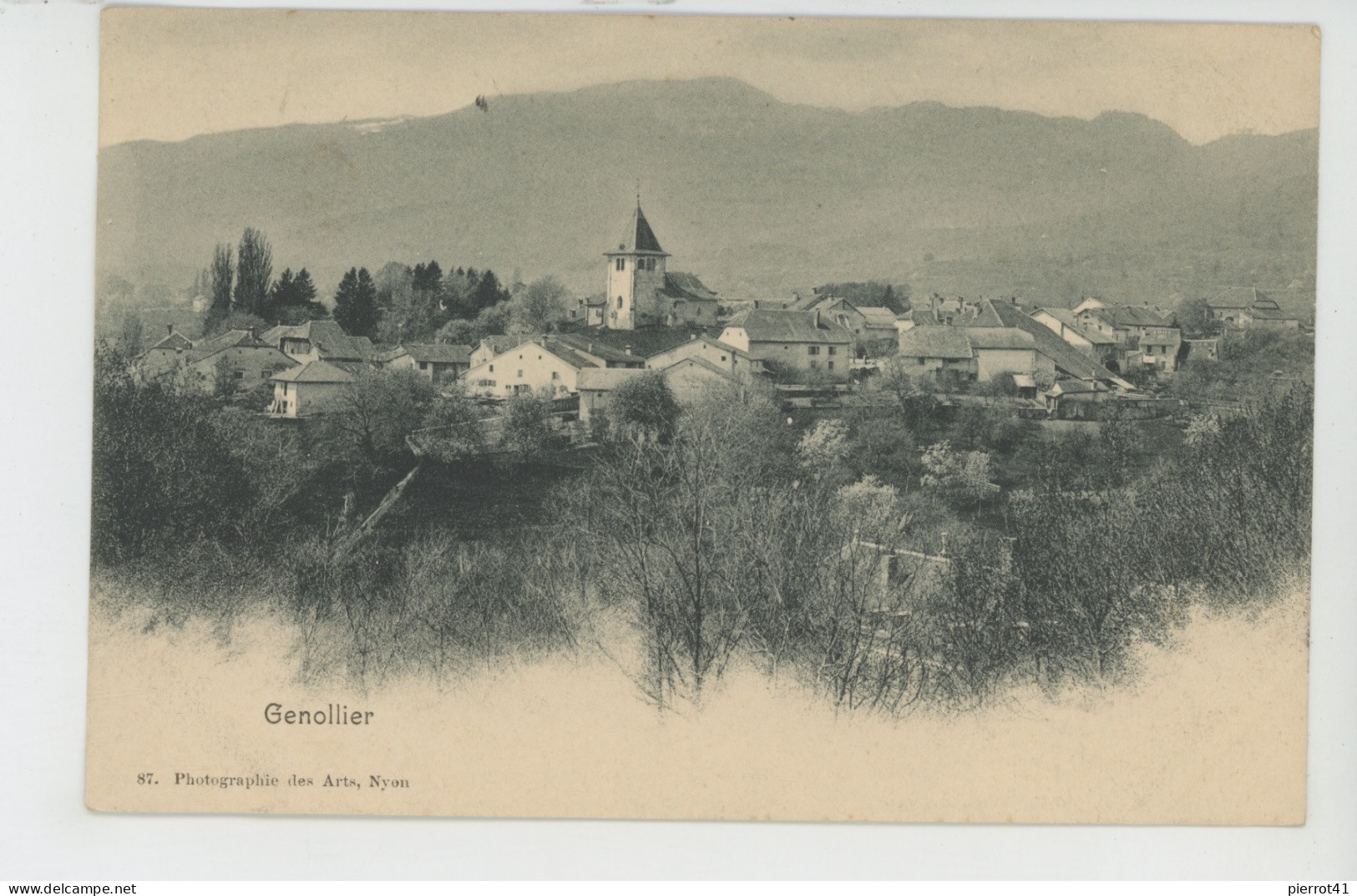 SUISSE - VAUD - GENOLLIER - GENOLIER