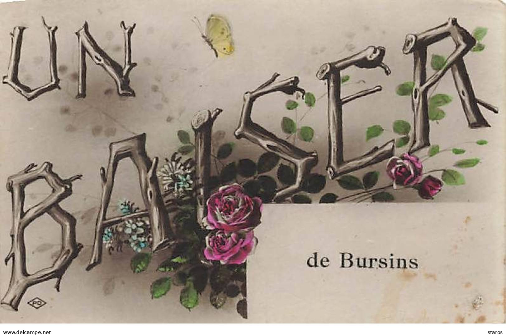 Suisse - VAUD - Un baiser de Bursins