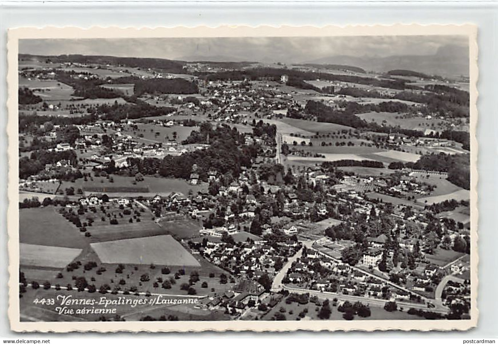 Suisse - VENNES EPALINGES sur LAUSANNE (VD) Vue aérienne - Ed. Perrochet 4433