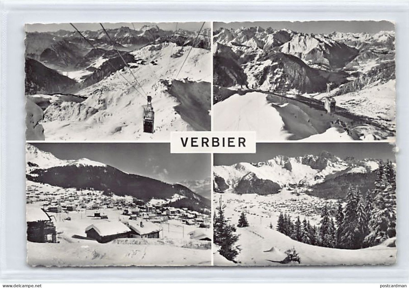 Suisse - Verbier (VS) Multi-Vues Mehrfachansicht Multiview Edit. Photo Dany Verbier