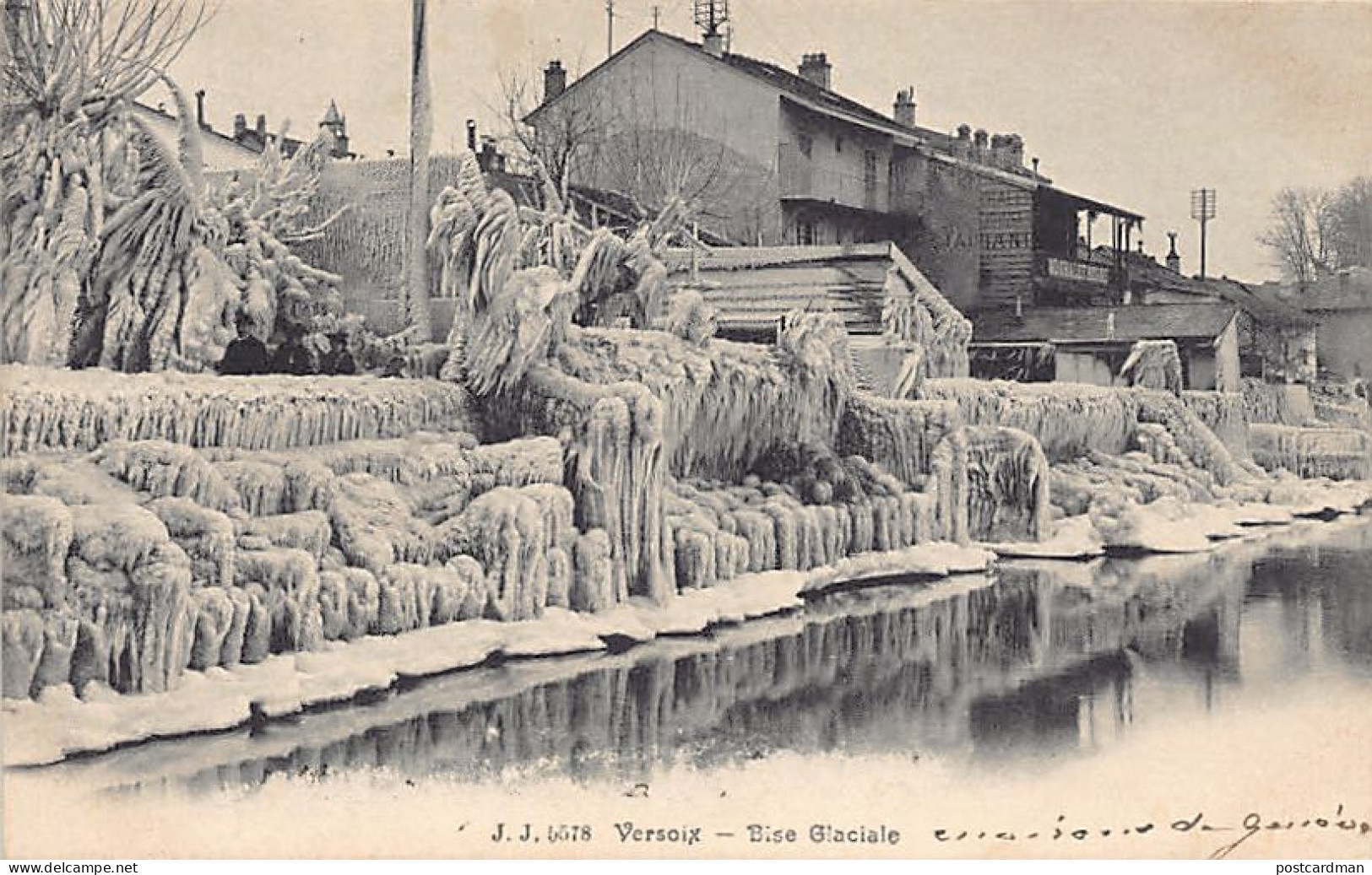 Suisse - VERSOIX (GE) Bise Glaciale