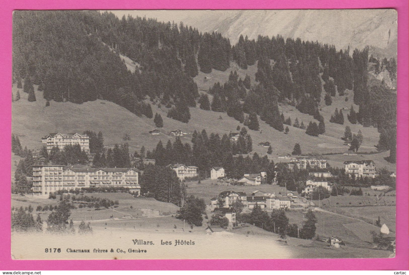 SUISSE - VILLARS - LES HÔTELS