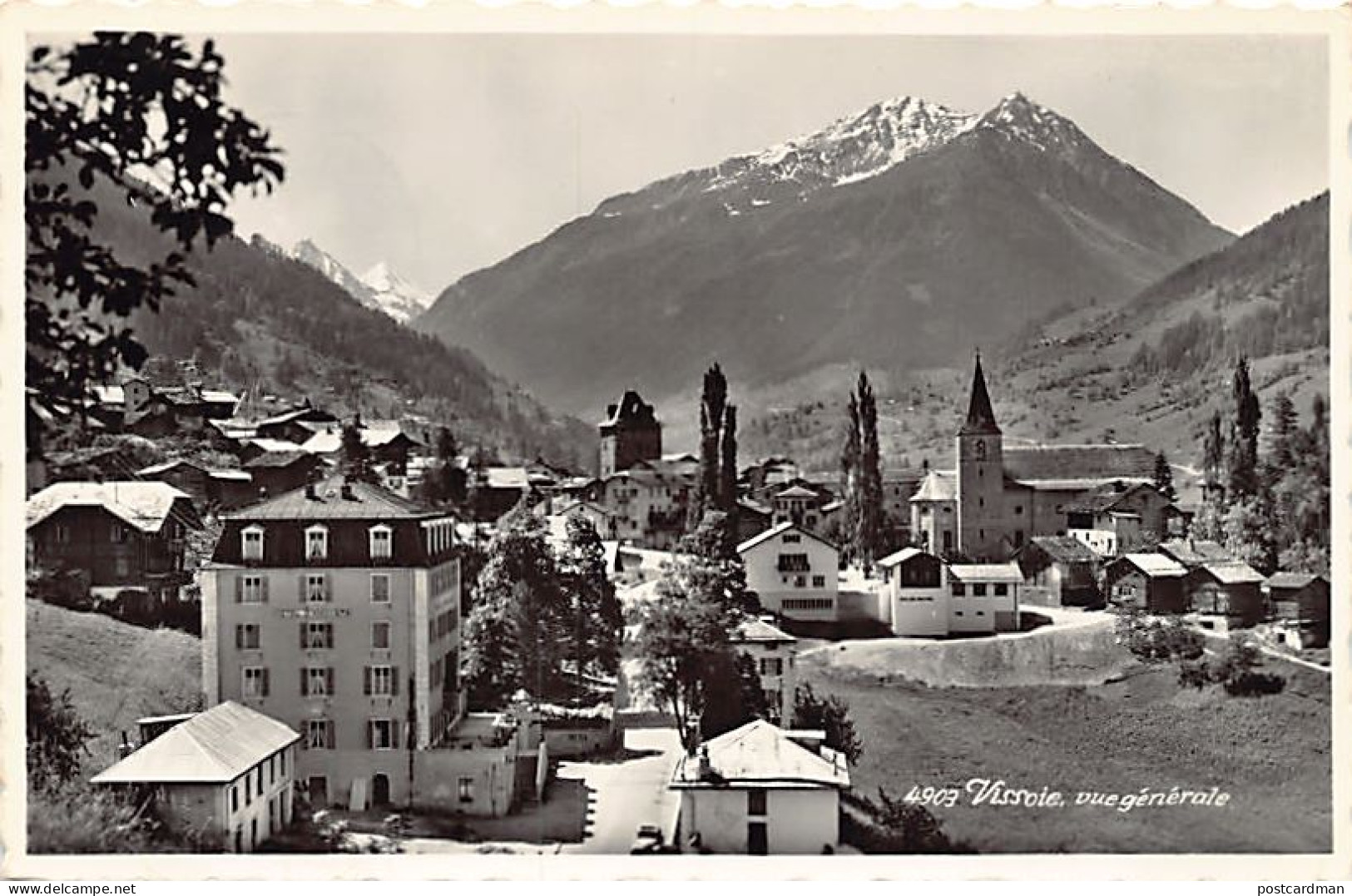 Suisse - VISSOIE (VS) Vue générale - Ed. Perrochet 4903