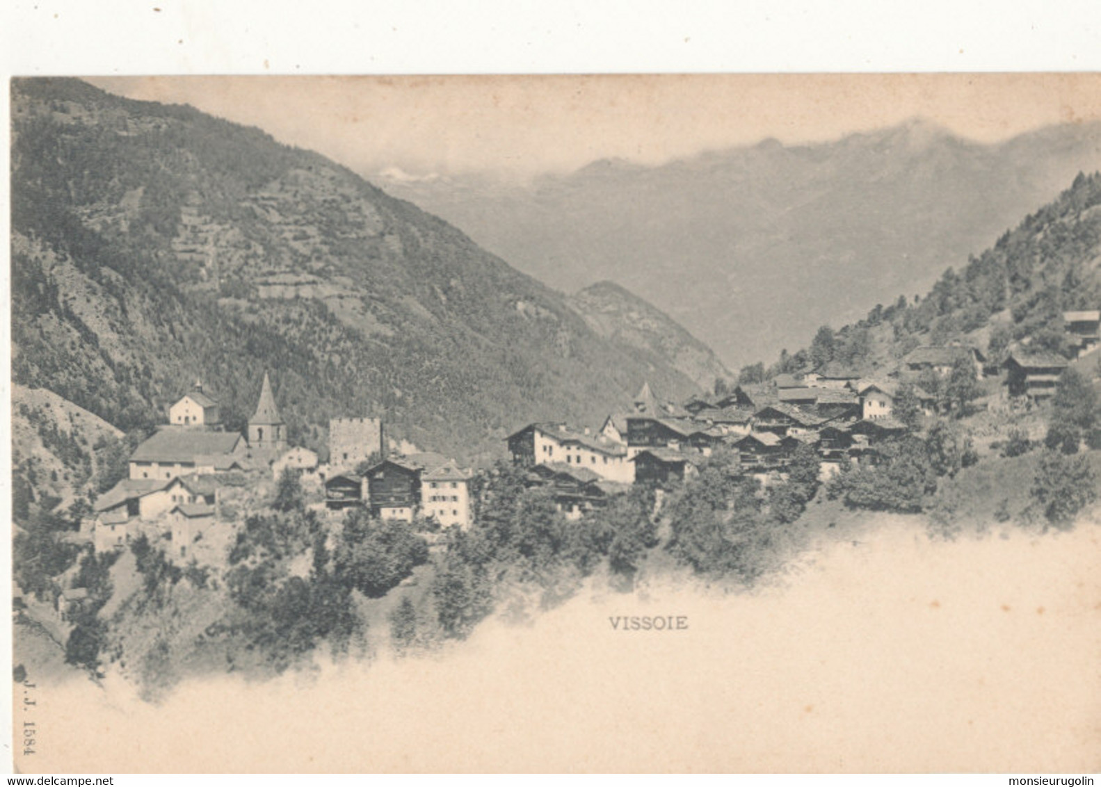 SUISSE )) VISSOIE    vue générale