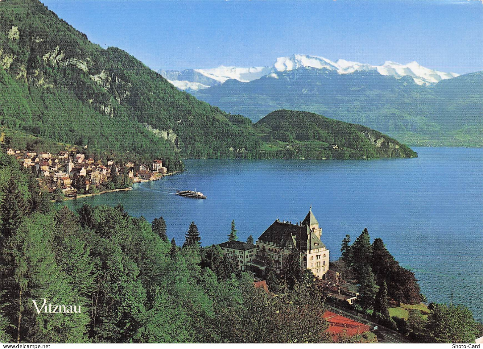 SUISSE VITZNAU LAC DES QUATRE CANTONS