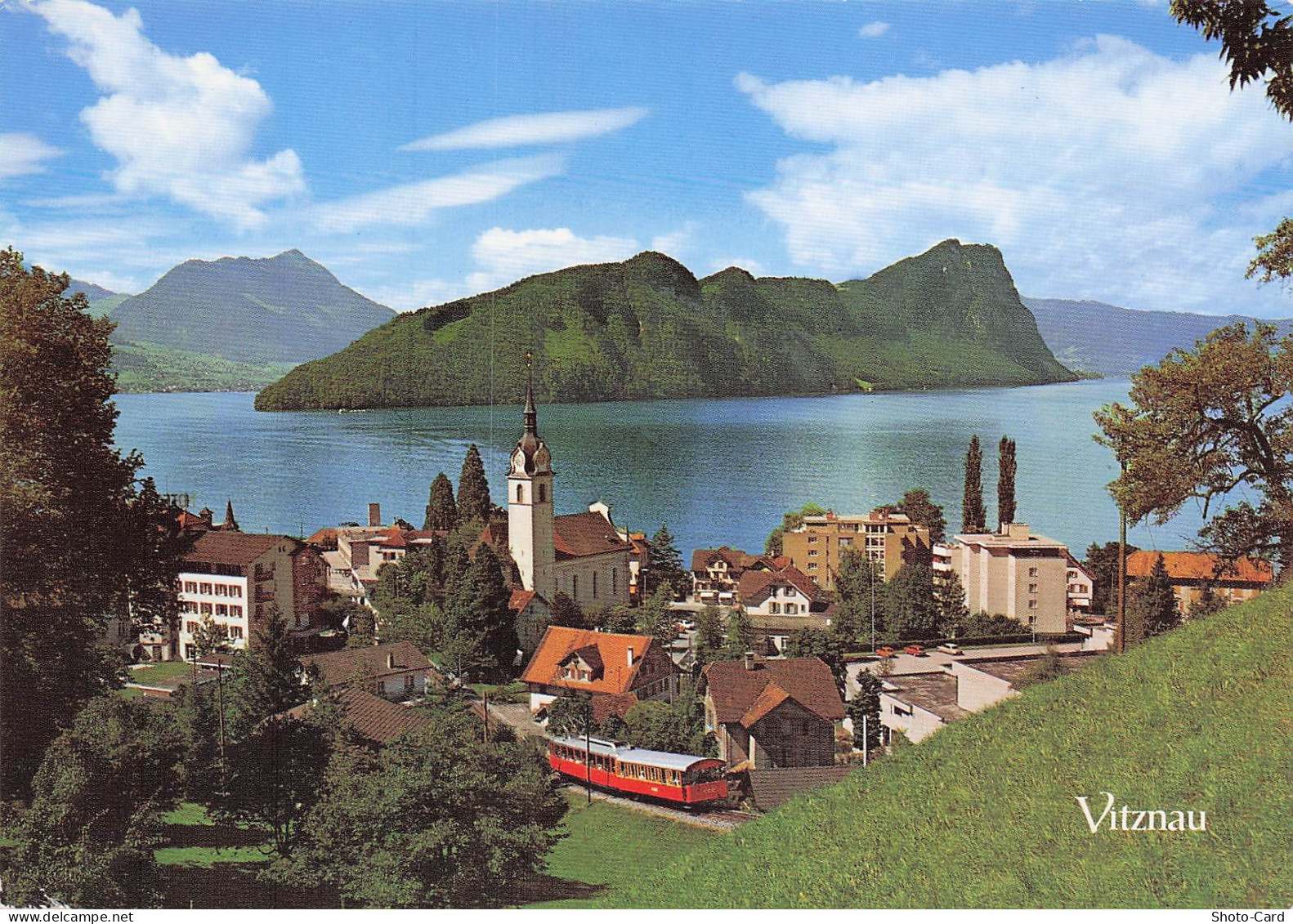 SUISSE VITZNAU LAC DES QUATRE CANTONS