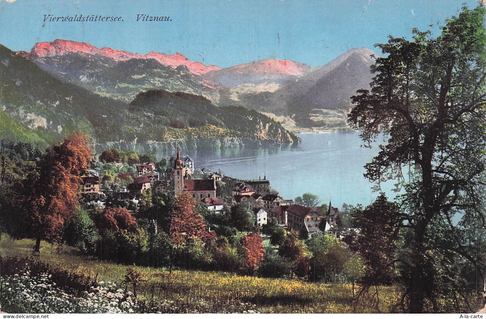 SUISSE VITZNAU LAC DES QUATRE CANTONS