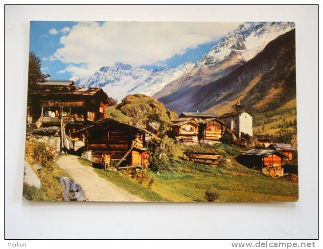 Suisse VS  -Eisten im Lötschental  - ca 1960's     -VF   D58196