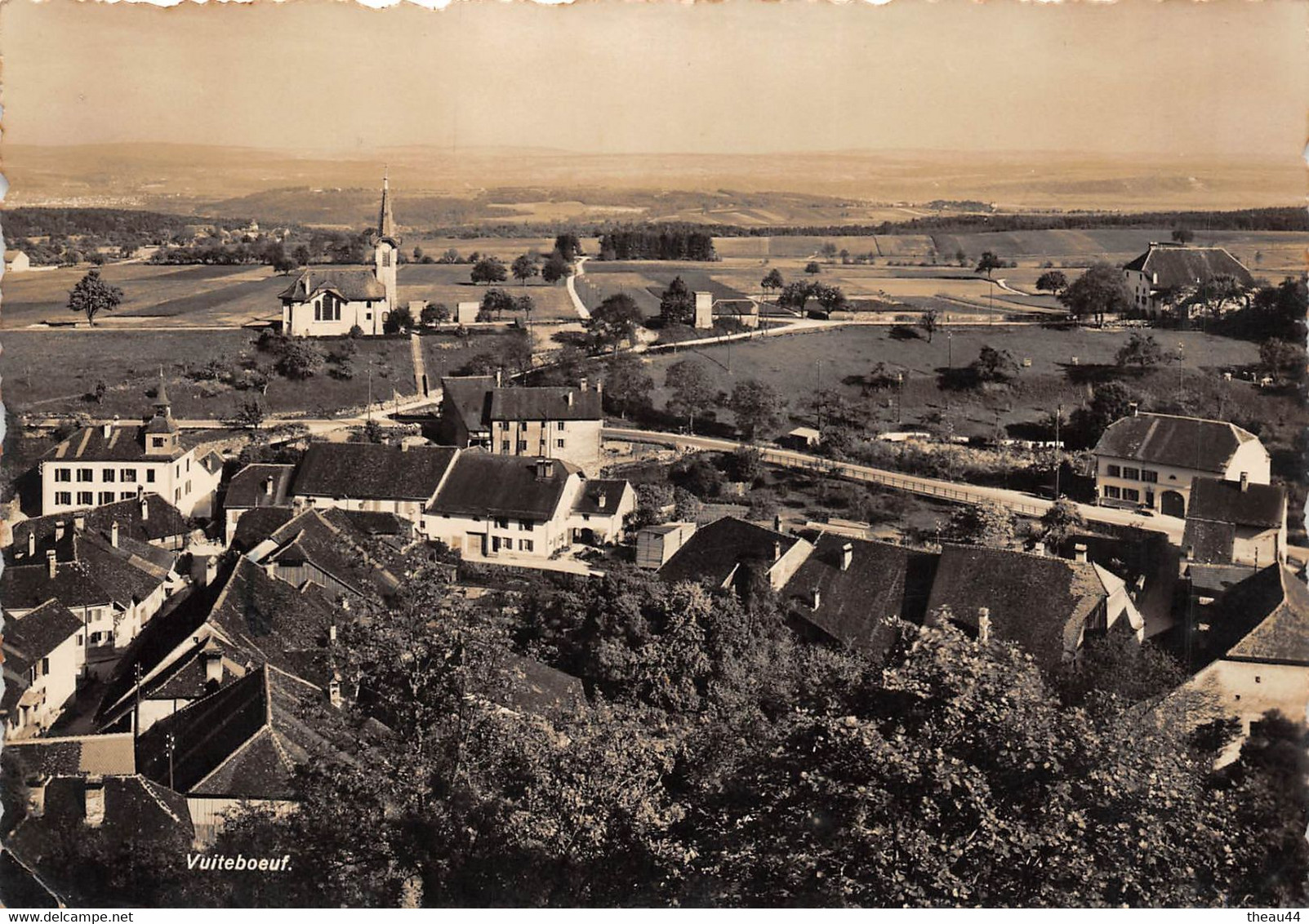 ¤¤   -   SUISSE   -   VUITEBOEUF    -   Vue Générale     -  ¤¤