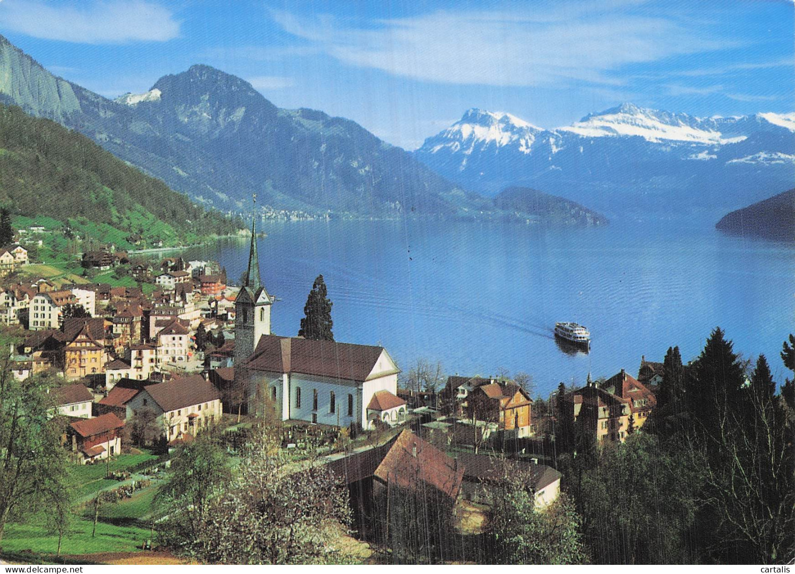 SUISSE-WEGGIS-VIERWALDSTAETTERSEE LAC DES QUATRE CANTONS-N°7006-B/0283