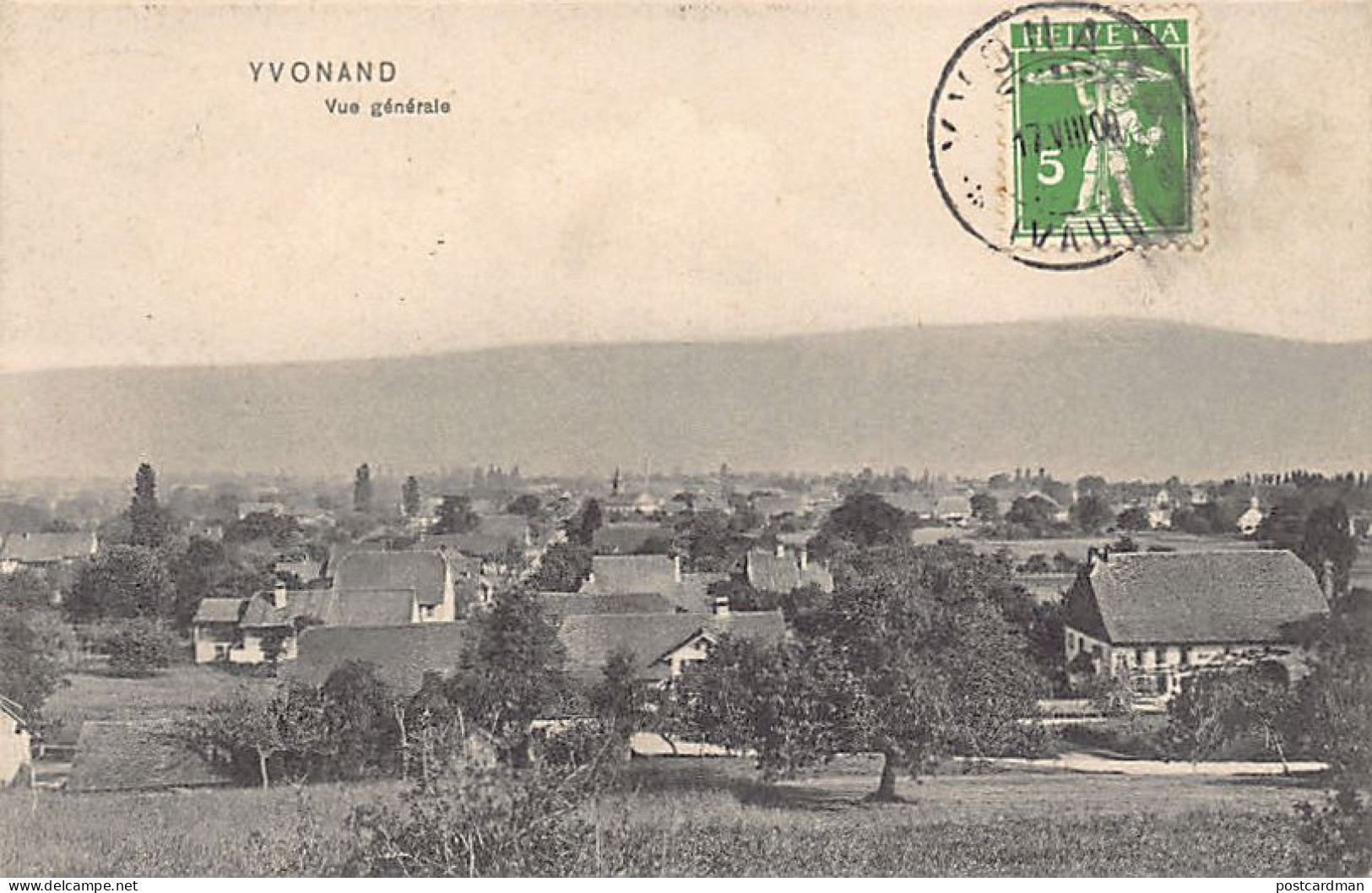 Suisse - YVONAND (VD) Vue générale - Ed. Perrochet & David