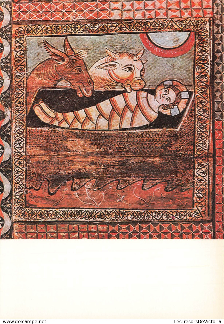 SUISSE - Zillis - St Martinskirche - Die Geburt Jesu - La nativité - Bébé - Jésus - étable - mangeoire - Carte postale