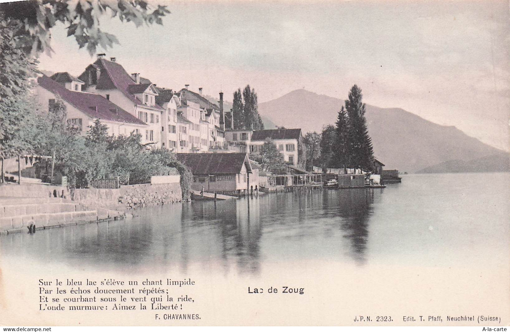SUISSE ZOUG LAC DE ZOUG