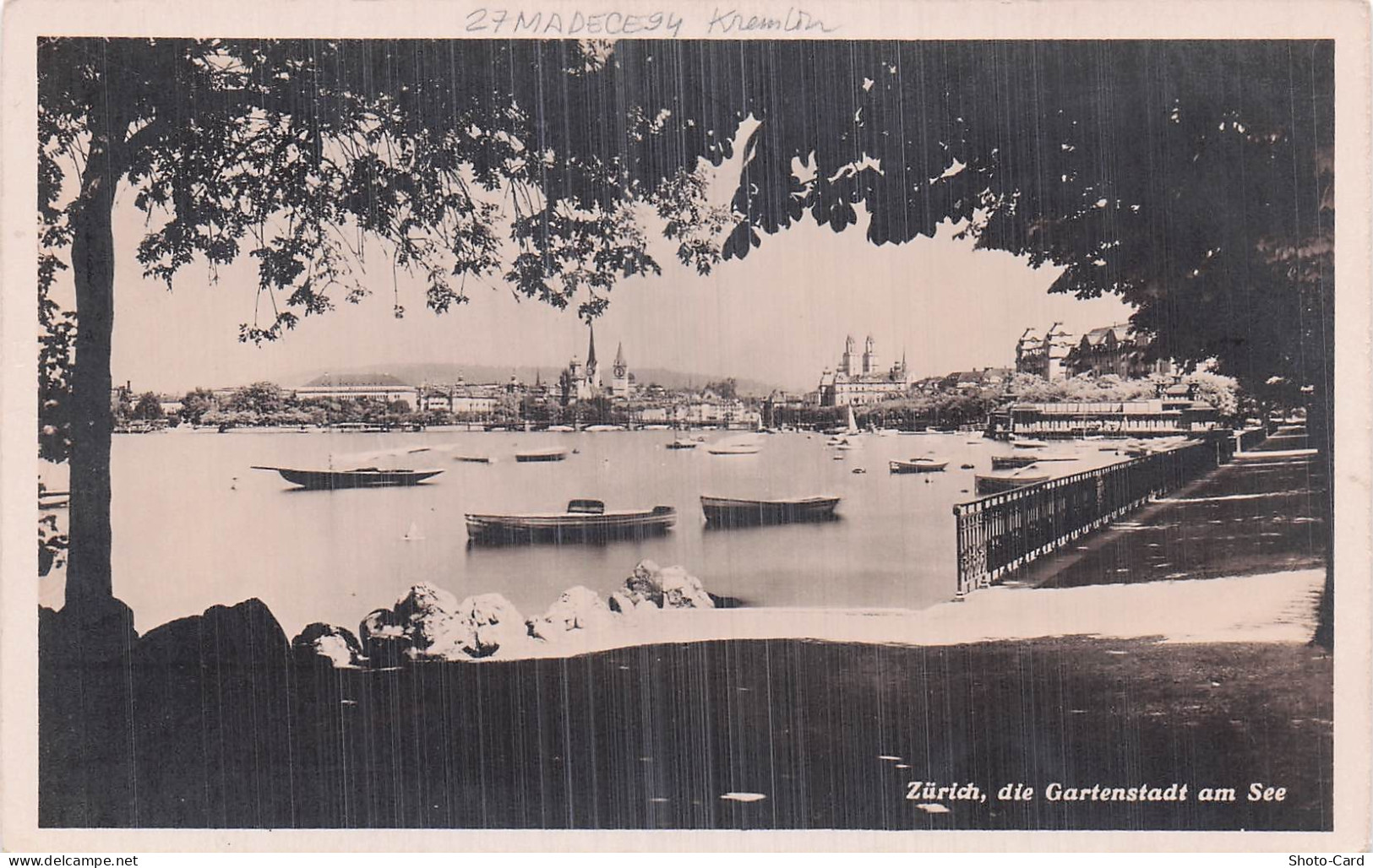 SUISSE ZURICH LAC DE ZURICH