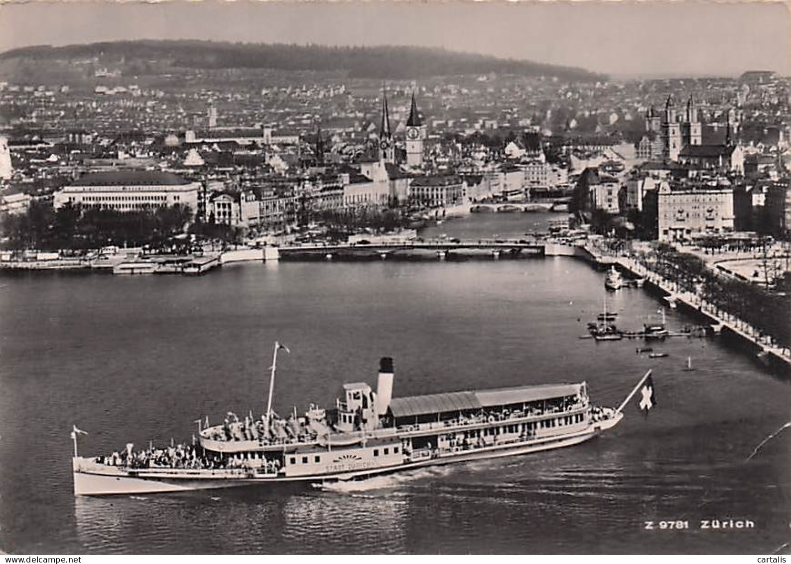 SUISSE-ZURICH-LAC DE ZURICH-N°7060-B/0027