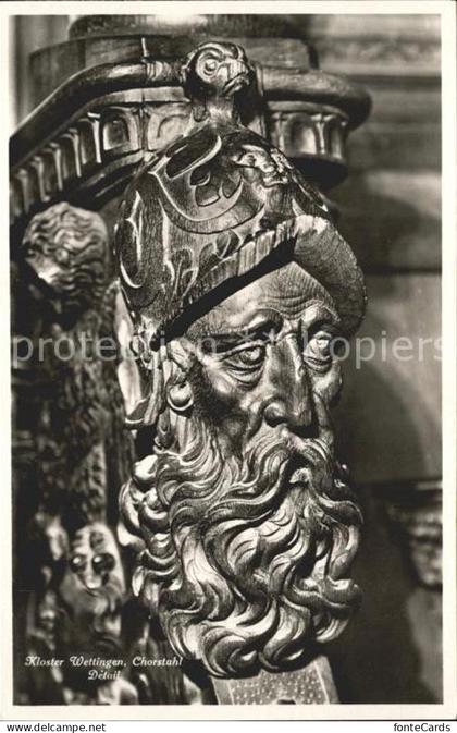 Wettingen AG Klosterkirche Wettingen Chorstuhl