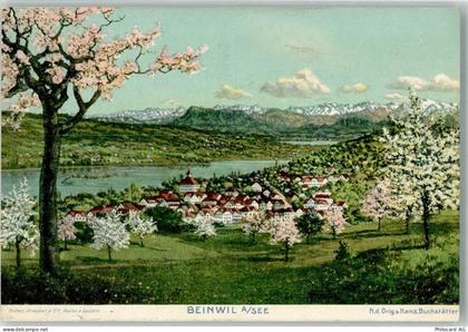 5712 Beinwil am See 1909 Künstlerkarte sign. Buchstätter, Hans - 10735270