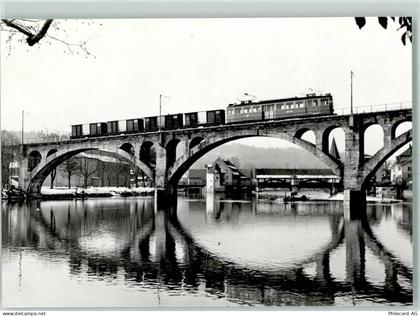 5620 Bremgarten AG 1970 - Repro Reussbrücke Bremgarten mit dem Mittagsgü... - 10394871