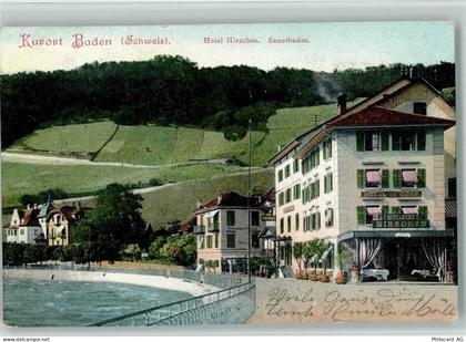 5408 Ennetbaden - 1906 Hotel Hirschen - 13111782