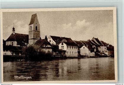 5507 Mellingen - Teilansicht Reuss Kirche - 13095761