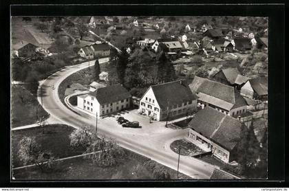 AK Möhlin, Landgasthof Adler Fam. Weidmann, Fliegeraufnahme
