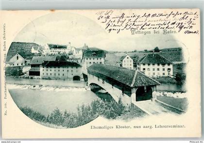 5430 Wettingen - Ehemaliges Kloster heute Aargauer Lehrerseminar gedeckt... - 10687047
