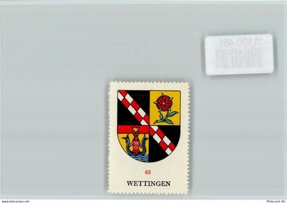 5430 Wettingen - Vignette Wappen Kaffee Hag ca 1920-1940 - 11100461