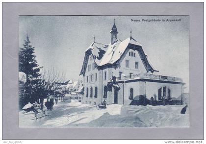 AI APPENZELL Neues Postgebäude Foto Hersche's Bazar ungebraucht