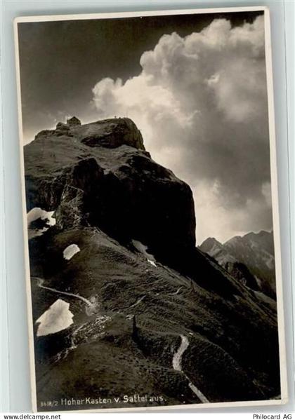 Hoher Kasten - Vom Sattel aus - 39411243