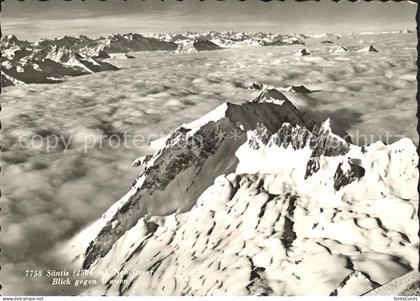 Saentis AR Berghotel Saentis Nebelmeer Doerig