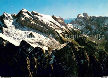 Saentis AR Fliegeraufnahme Saentis