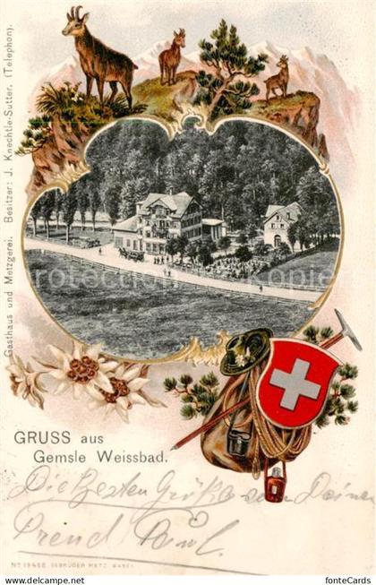 Weissbad IR Gemsle Weissbad Hotel