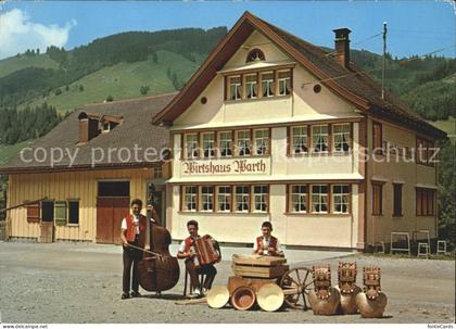 Weissbad Triebern Kapelle Warthbuebe Gasthaus Warth