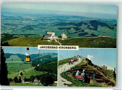 9108 Gonten - Luftseilbahn Jakobsbad Kronberg - 39373853