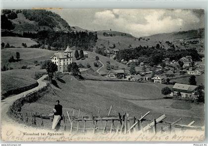 9057 Weissbad 1904 Gebrauchsspuren - 13137181