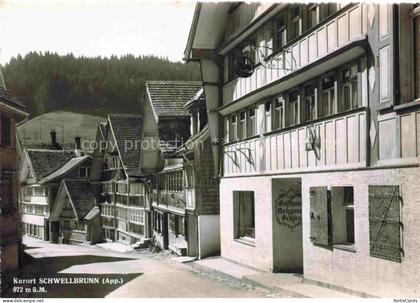 Schwellbrunn Appenzell AR Dorfstrasse