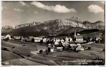 Schwellbrunn mit Säntis