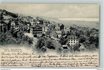 9428 Walzenhausen 1908 - Walzenhausen von der Rheinburg gesehen - 13160971