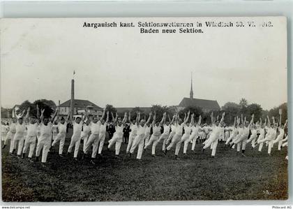 5210 Windisch - Aargauisch kant. Sektionswetturnen Baden Neue Sektion - 13414225