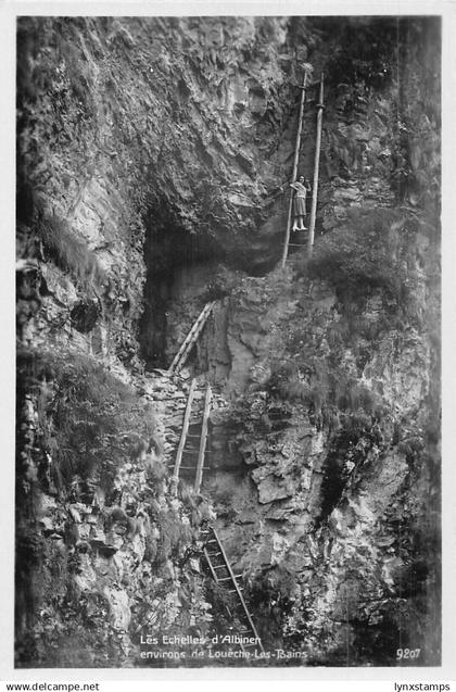 A191 Switzerland Les Echelles d'Albinen Environs Loueche Les Bains postcard