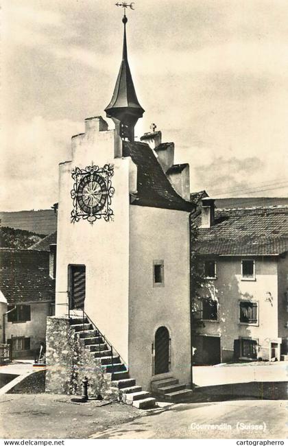 A6049 Switzerland Courrendlin Clock Tower