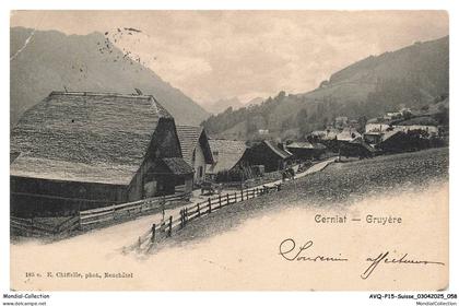 AVQP15-0880-SUISSE - Cerniat gruyère
