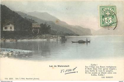 CPA Lac de Walenstadt